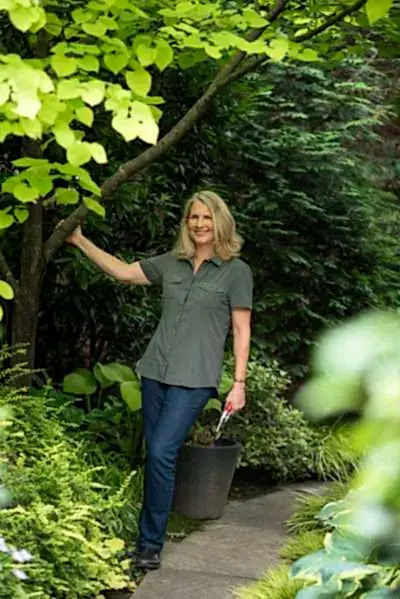 Barbara Katz at home